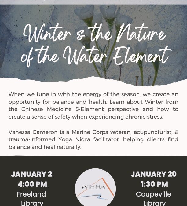 For Your Health: Winter & the Nature of the Water Element